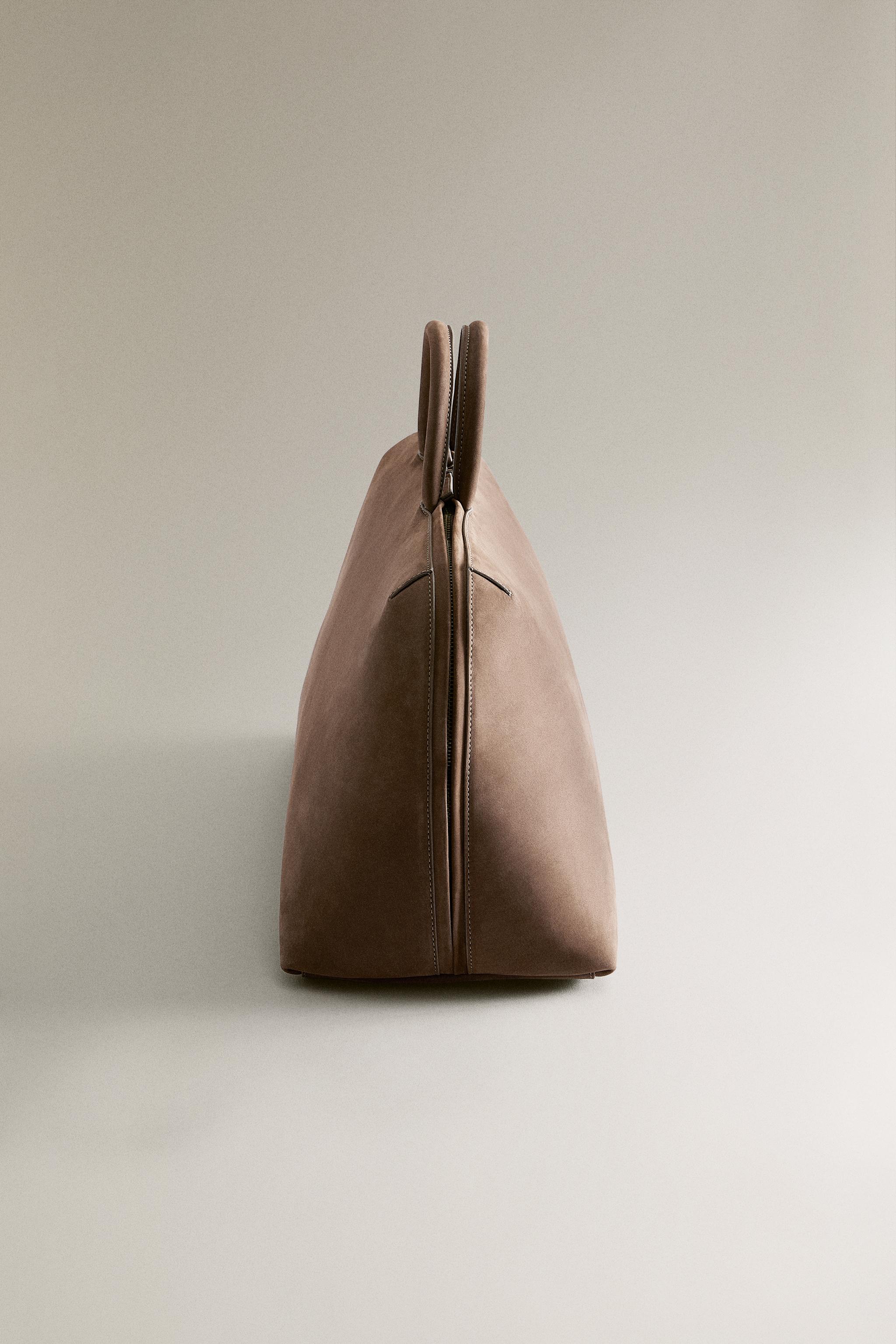 NUBUCK LEATHER OFFICE BAG